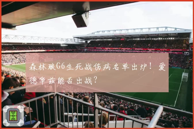森林狼G6生死战伤病名单出炉！爱德华兹能否出战？